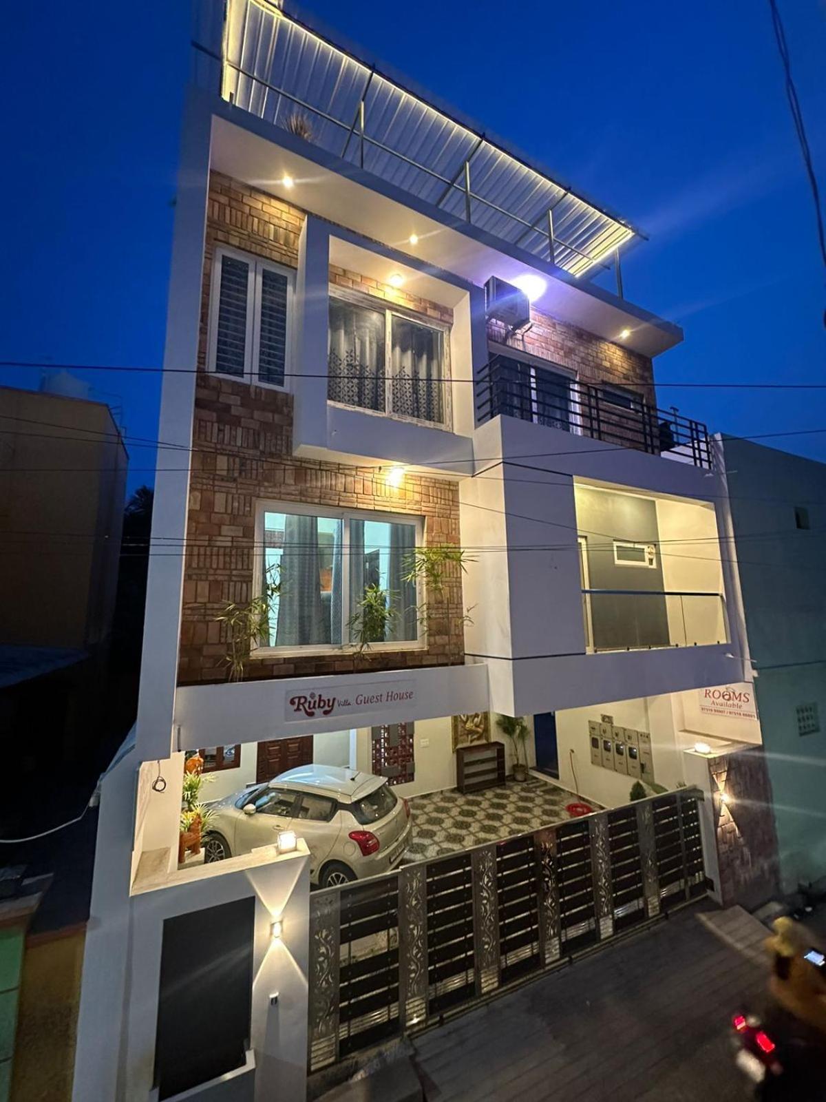 פונדיצ'רי Ruby Villa מראה חיצוני תמונה